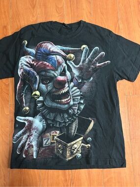 Spiral Direct “Jack-in-the-Box” Evil Jester - Size Medium